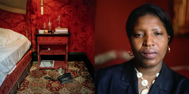 Femme de chambre, photographie de Valérie Couteron