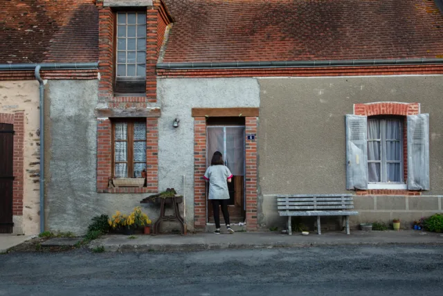 Aide à domicile, photographie de Valérie Couteron