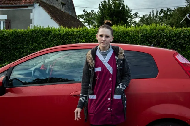 Aide à domicile, photographie de Valérie Couteron