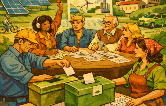 Colloque sur la démocratie au travail dans la transition environnementale, à Bordeaux